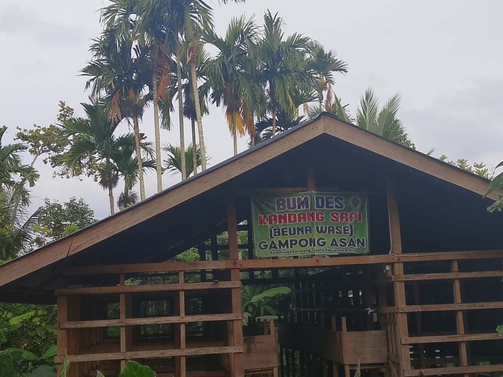 Kelembangaan Ekonomi Gampong (BUMDes) dengan nama BEUNA WASE.